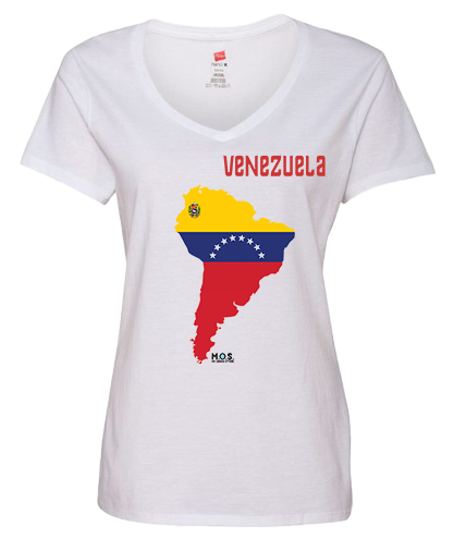 Women Venezuela Short Sleeve T-Shirt