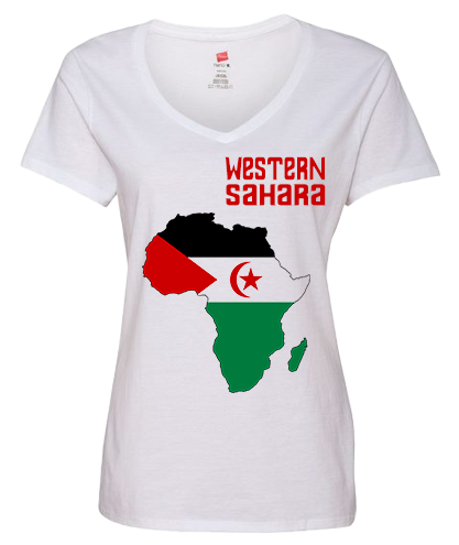 Women Western Sahara Short Sleeve T-Shirt