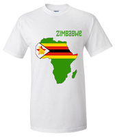 Men Zimbabwe Short Sleeve T-Shirt